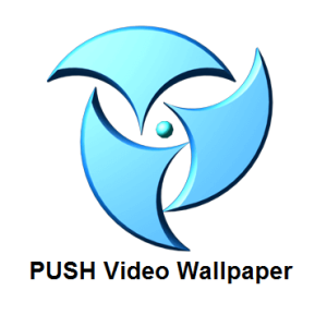 Crack de papel de parede de vídeo PUSH